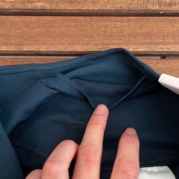 NWT Nike Dri-Fit 7 '' Campus Shorts Navy Women Size XS(FJ1825-454)MSRP$50 - Picture 7 of 9